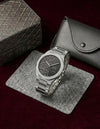 Caloghrapy dial (Silver X black) - BERON.