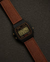 The Woven Brown Casio strap