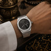 Caloghrapy dial (Silver X black) - BERON.