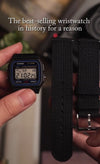 The best selling wristlist black Casio