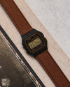 The Woven Brown Casio strap