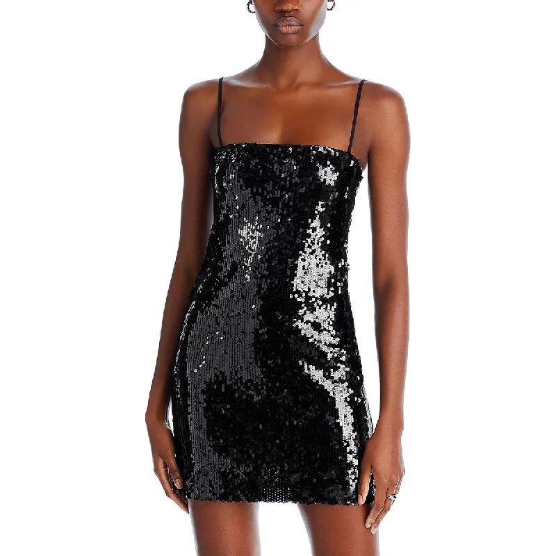 Peplum DressWAYF Womens Sequin Mini Cocktail And Party Dress