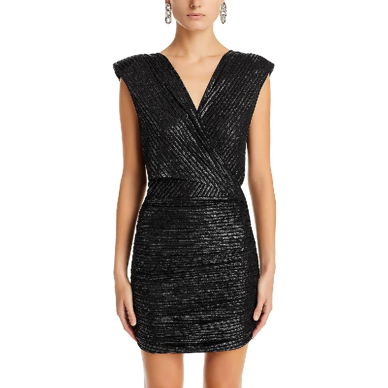 women's ethical fashion dressesRamy Brook Womens Alma Metallic Mini Cocktail And Party Dress