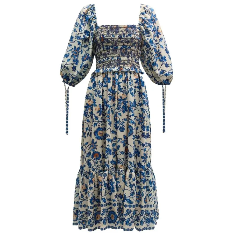 Casual DressCara Cara Women's Jazzy Botanical-Print Voile Midi Dress