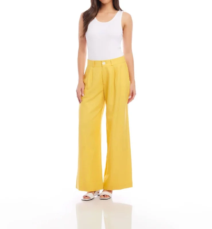 women's jogger pantsSelby Trousers In Yellow