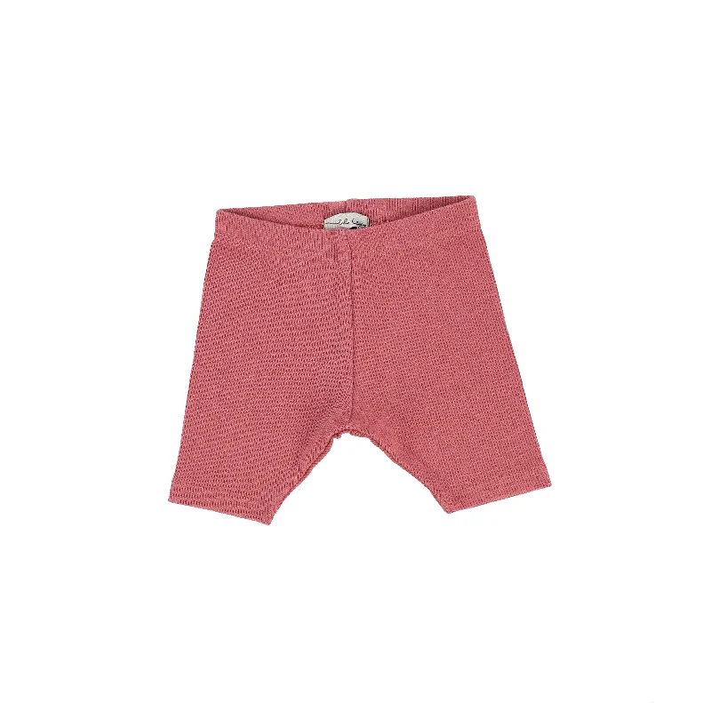 women's eco-friendly shortsLil Legs Ribbed Shorts - Watermelon Pink