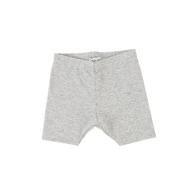 women's spring shortsLil Legs Shorts - Silver Metallic