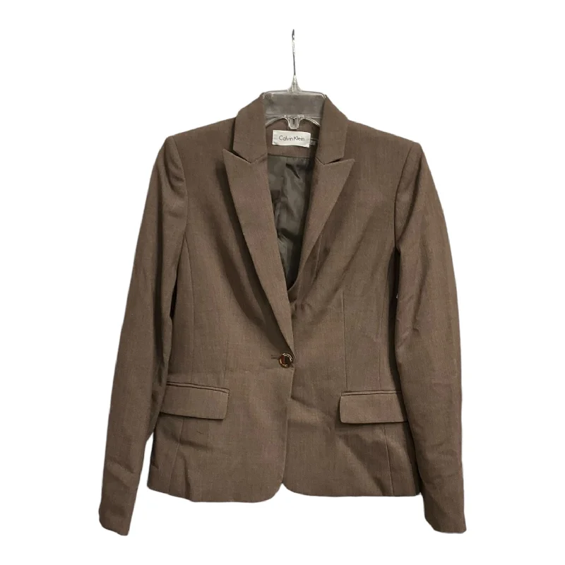 women's coats for those who seek both warmth and flairBlazer By Calvin Klein In Brown, Size: 6