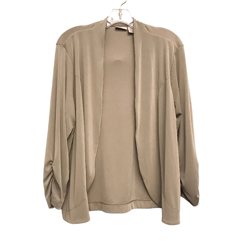 women's coats for those who want to make a fashion statementBlazer By Chicos In Taupe, Size:Xl