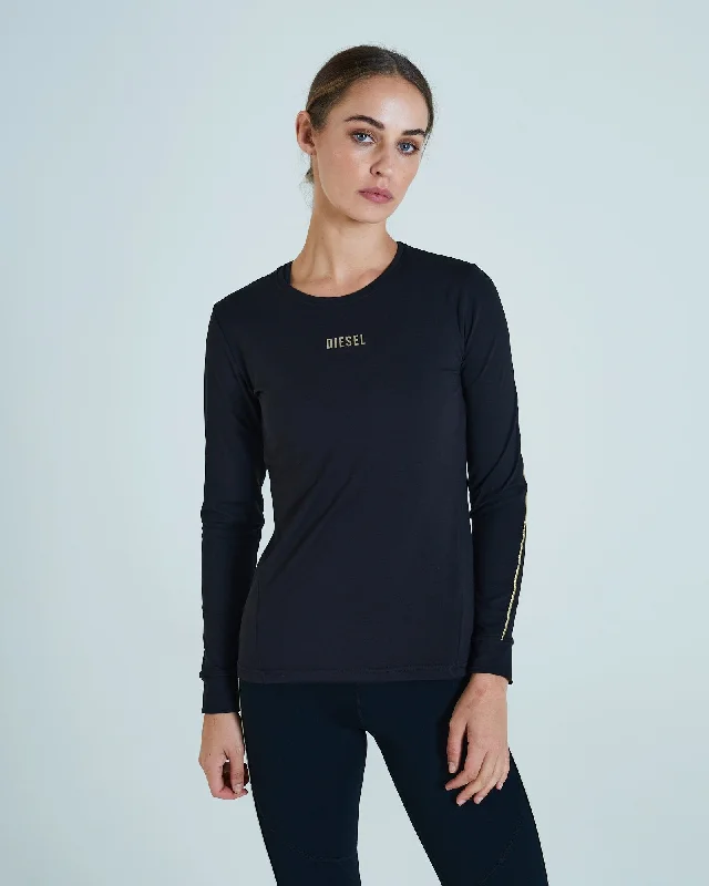 women's tops for those who want to add a touch of sophistication to their casual attireKat Long Sleeve Top Black