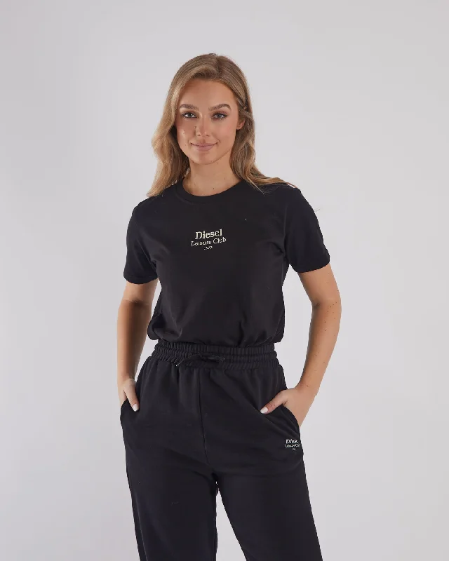 women's tops for statement-making outfitsEllis Tee Black